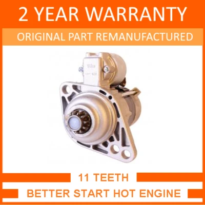 Motor Arranque AUDI A3 | 1.9 DIÉSEL | 2003-2010 | 2.0kW 11 DIENTES MEJOR ARRANQUE  Foto 1 de 4