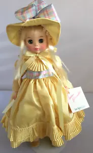 MADAME ALEXANDER JEAN INGRES GIRL 13 inch DOLL BOX AND STAND #1567 Blonde Doll - Picture 1 of 20