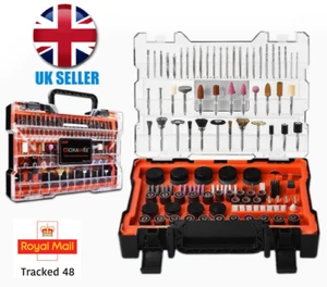 480pc Dremel Accesories Kit Rotary Craft Hobby Home Garage Work Precision kit - Picture 1 of 8