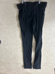 Kerrits BREECHES Ladies Black Size X-Large NEW FULLSEAT Pull-on Side Pockets - Picture 1 of 3