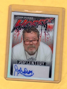 JOHN DUGAN 11/25 HORROR 2024 Leaf Pop Century Autograph CARD - Picture 1 of 2