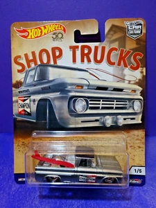2018 Hot Wheels 50th Car Culture SHOP TRUCKS CUSTOM '62 CHEVY PICKUP. No. 1 of 5 - Imagen 1 de 8