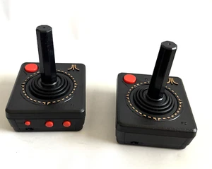Atari Flashback 5 Wireless Controllers Lot Two Parts or Repair Only - Picture 1 of 6