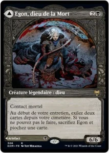 MTG Magic KHM FR Showcase - Egon, God of Death/Egon, dieu de la Mort - Picture 1 of 2