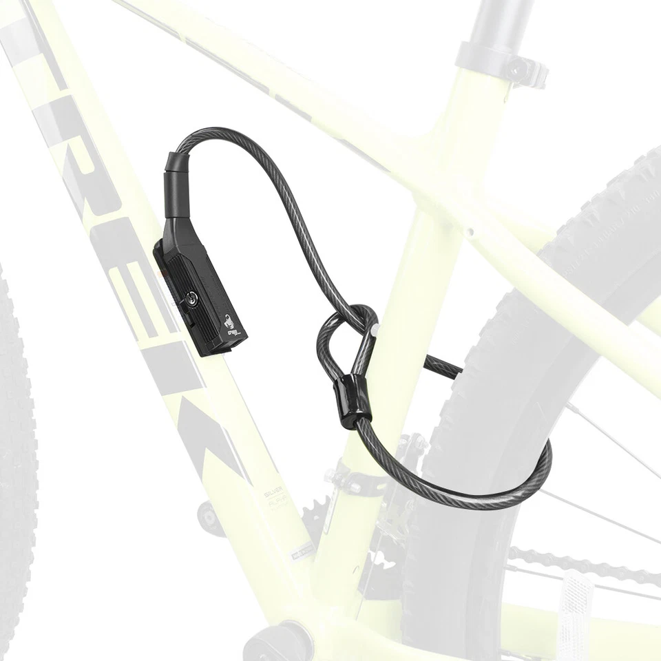 BV Bike Cable Lock Anti-Theft Security Double Lock 3 Key Coiling Made in Japan - Image 1 of 4