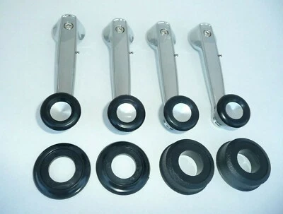 1970-74 Cuda Window Regulator Crank Handle & Spacer Kit E-Body Mopar Good Ones - Imagem 1 de 2