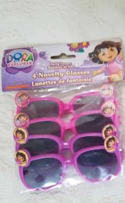 2012 Antiguo Stock ~ Nuevo Dora Explorer Novedad Gafas Fiesta de Cumpleaños Favores 4 quilates Foto 1 de 2