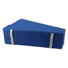 Foam Body Positioning Pillow Alignment Support Wedge Positioner With Tie Blue