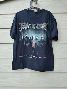 Camiseta grande Cradle Of Filth Cryptoriana World Tourture 2019 SS doble cara - Imagen 1 de 18
