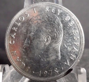 ¡MONEDA ESPAÑA DE 5 PESETAS 1975 CIRCULADA! - Imagen 1 de 3