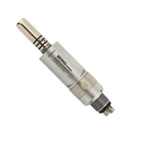 BEING Dental Low Speed Air Motor 4 Hole E-Type Internal Water Rose 202AM-M4 - Picture 1 of 11