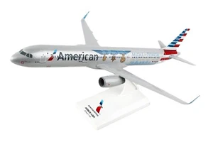 Skymarks SKR1114 American Airlines A321 Medal Of Honor Desk Model 1/150 Airplane - Picture 1 of 10