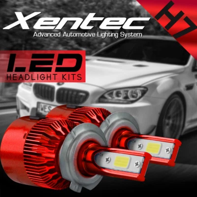 XENTEC LED HID Headlight Conversion kit H7 6000K for BMW 125i 2009-2013 - Image 1 of 4