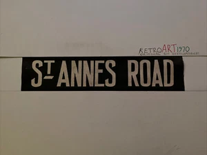 Blackpool N28 Bus Destination Blind 28” Gift - St Annes Road - Picture 1 of 9