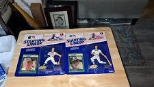 Mark McGwire Jose Canseco Oakland Athletics 1989 Kenner SLU Figures In Package