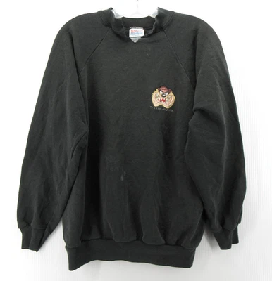 DE COLECCIÓN Sudadera Taz Hombres Grande Tasmania Diablo Warner Bros Looney Tunes Años 90 * Foto 1 de 4