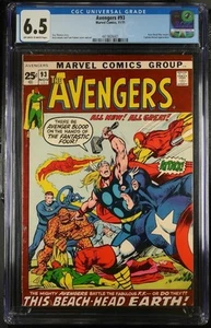 Cómic Avengers #93 con clasificación CGC de 6,5 - Imagen 1 de 1