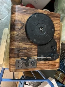 Vintage Plattenspieler mit 3-Gang Bluetooth Vinyl Player LP Plattenspieler - Bild 1 von 8