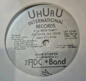 THE ADC BAND - HOT LEGS 12" UH 12-01 UHURU INTERNATIONAL RECORDS 1982 SEALED! - Picture 1 of 1