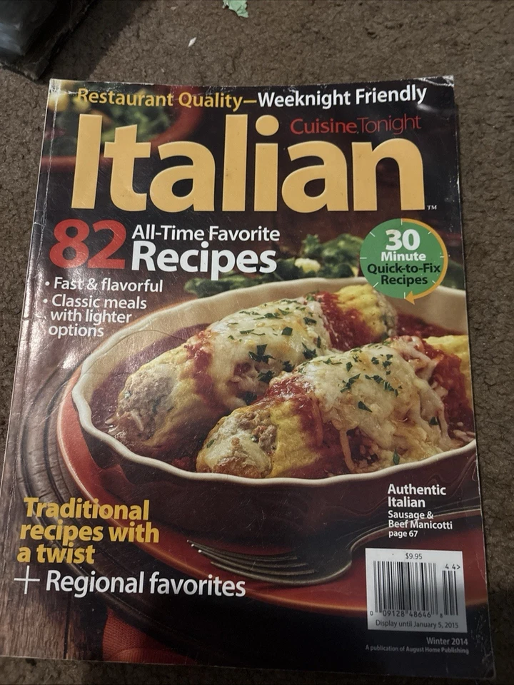 cuisine tonight italian magazine - Image 1 of 1