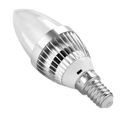 E14/E12 3W RGB LED Color Changing Candle Light Lamp Bulb Remote Control Kit UK - Image 1 of 4