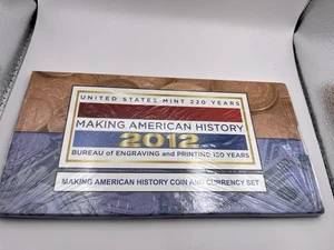2012 US Mint 220 Years Making American History Coin and Currency Set _ SEALED - Picture 1 of 2