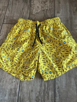 Pantalones Cortos de Natación Vilebrequin Niños León Amarillo, Cordón Niños Talla 10-12 Leer Foto 1 de 4