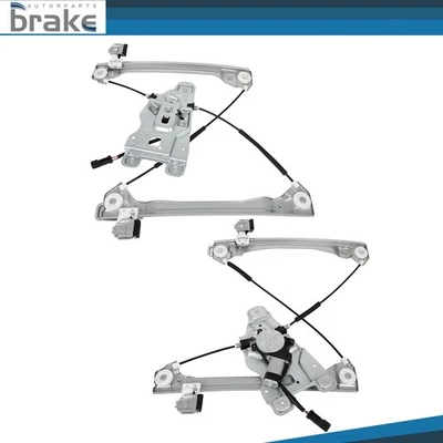 Regulador de ventana eléctrica delantero con motor 2 piezas para Chevrolet Equinox 2012-2017 Foto 1 de 4