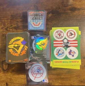 HUGE VINTAGE LOT  Upper Deck MLB Hologram Stickers - Picture 1 of 3