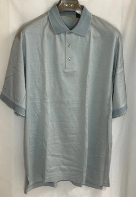 Ben Hogan Men's 100% Cotton Short Sleeves w/ Collar Polo Shirt - Slate Blue - XL - Image 1 of 4