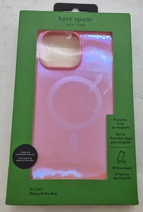 Kate Spade New York Apple iPhone 14 Pro Max Protective Magsafe Case - Grapefruit - Picture 1 of 4