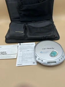 Sony Walkman CD Player D-E356CK Car Ready, silber, getestet & funktionsfähig  - Bild 1 von 9