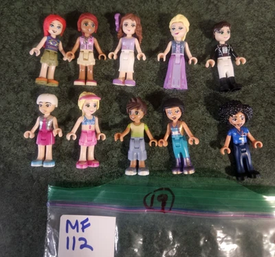 Lego Friends Minifigs Lot of 10 Minifigures assorted #112 - Image 1 of 3
