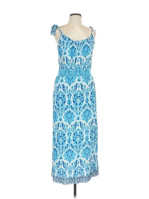 Plenty By Tracy Reese Women Blue Cocktail Dress L - Image 1 of 4