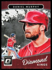 2017 Donruss Optic Diamond Kings Daniel Murphy Washington Nationals #30 - Picture 1 of 2