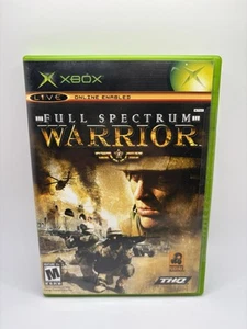 Full Spectrum Warrior MINT (Microsoft Original Xbox, 2004) - Complete w/ Manual - Picture 1 of 4