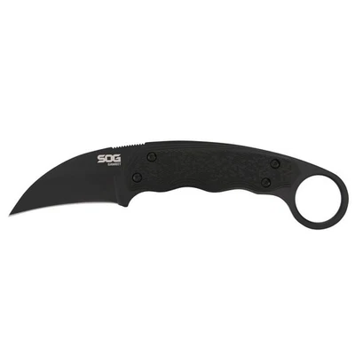 SOG Knives Gambit Karambit GB1002-CP Black GRN 7Cr17MoV Steel Knife - Image 1 of 4