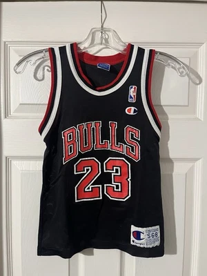 Camiseta deportiva vintage de los 90 campeón Michael Jordan niños talla S 6-8 NBA Chicago Bulls Foto 1 de 4