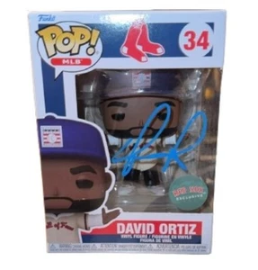 David Ortiz Signed Autograph Boston Red Sox Funko Pop 34 Beckett BAS - Picture 1 of 2