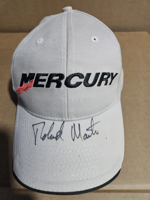 Vintage Mercury Adjustable Baseball (Fishing) Cap Signed by Roland Martin - Image 1 of 4