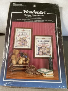 Wonder Art 2 timbrato con disegni non include filo ago o cornice 9021 - Foto 1 di 2
