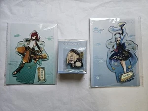 2 Genshin Impact supporto acrilico Shikanoin Heizou & Kamisato Ayaka + Chibi Freminet - Foto 1 di 11