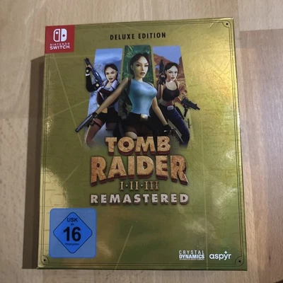 Tomb Raider 1-3 Remastered (Deluxe Edition) (Nintendo Switch) - Bild 1 von 2