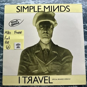 Simple Minds - I Travel (Special Remixed Version) 12” Vinyl Record Single VG+ - Picture 1 of 6