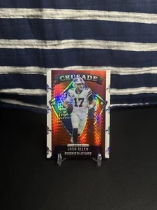 2021 Panini Rookies & Stars - Crusade Red Wave Prizm #CR-3 Josh Allen - Picture 1 of 2