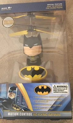 NUEVO HOVER HERO DC Comics Control de Movimiento RC Flying Batman Rooftop Brands WB4001 Foto 1 de 4