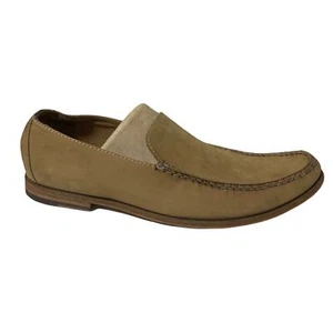 Cole Haan Women's Tan Suede Loafers 10 Corp Light Academia Round Toe Slip On - Picture 1 of 12