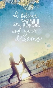 Heartfelt ENCOURAGEMENT Card — "I Believe in You" by American Greetings + ✉ - Picture 1 of 5