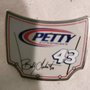 Petty Enterprises Racer #43 Bobby Labonte Signature Hood Pin by Sports Design - Picture 1 of 2