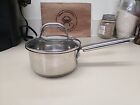 Wolfgang Puck's Cafe Collection Sauce Pan Made In China 18/10 Stainless Steel